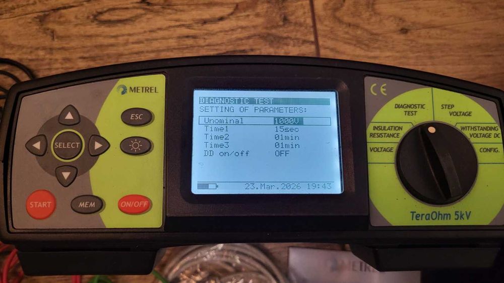 Metrel MI2077 TeraOhm 5kV - megohmetru 5kV