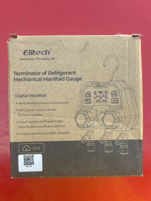 Цифровая манометр ELITECH  MS-100 для кондиционера холодильника