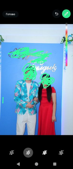 Продам молодежное вечернее красное платье