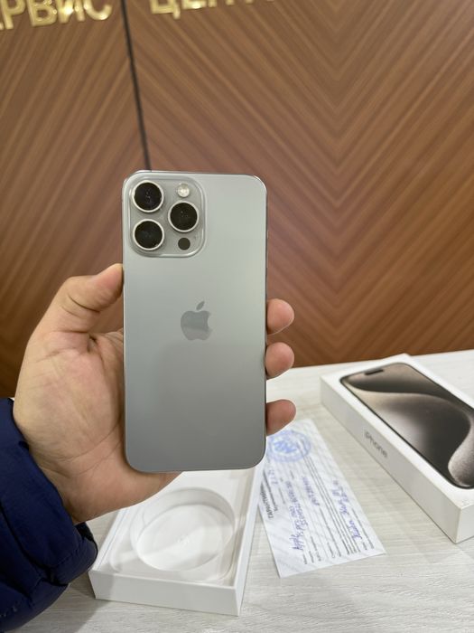 Продам Айфон 15 Про Макс 512  акб 80% коробки есть состояние хорошее