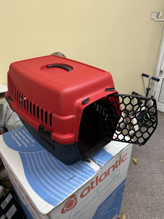 Клетка за пренос на домашни любимци куче, котка  48x28x30см