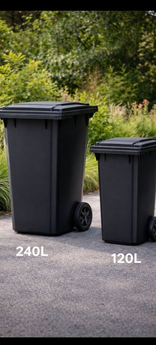Pubele de gunoi 240 litri și 120 litri