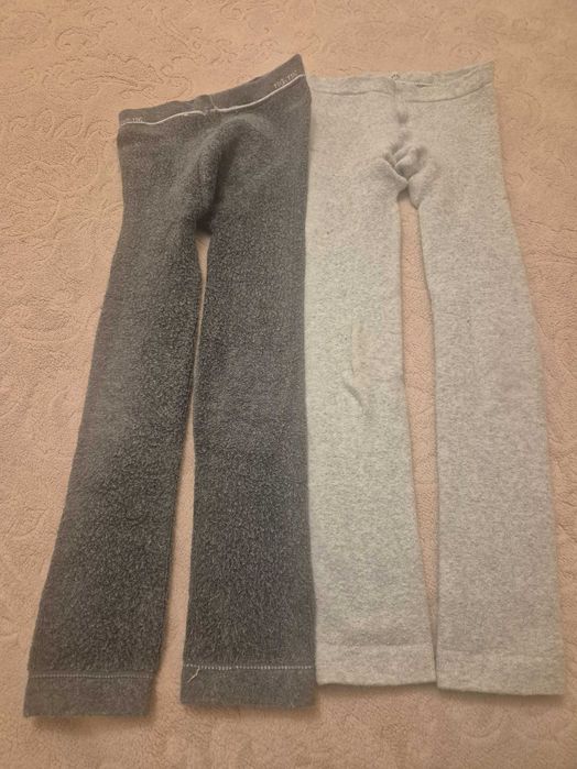 Немецкие Махровые колготки и гамаши  рост 116