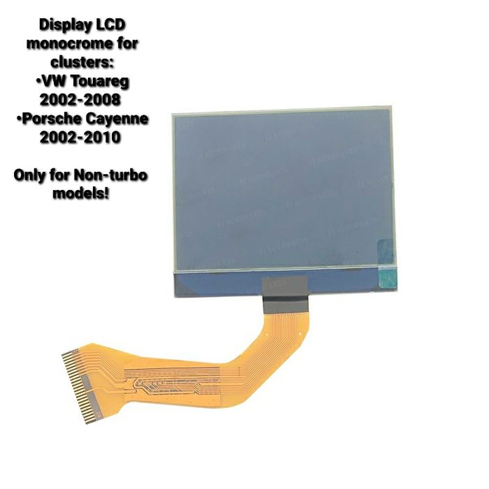Display LCD pt. ceasuri bord VW Touareg, Porsche Cayenne 2002-2010