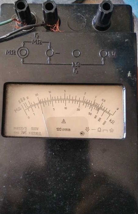 Мегометр    500  в .продам  !