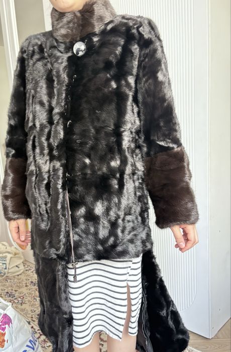 Норковая шуба трансформер