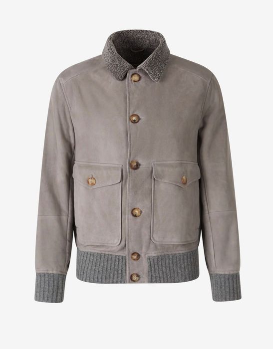 Brunello Cucinelli Soft Leather Jacket
