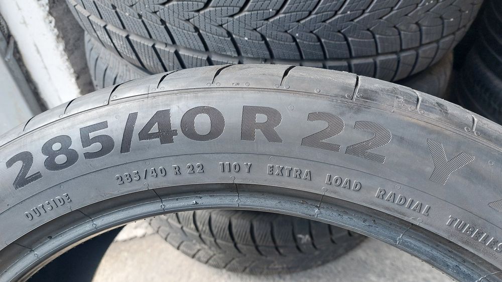 Летни гуми 285 40 22 Continental SportContact6 4 броя