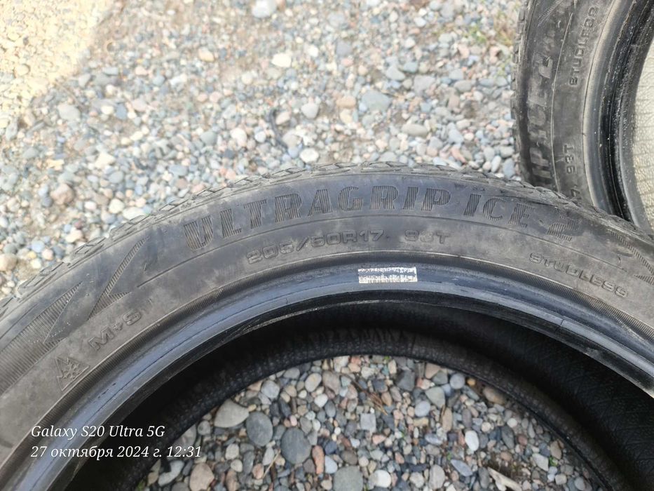 Зимний шины Goodyear 205/50/17