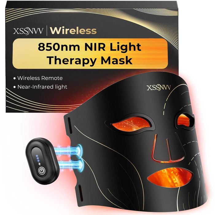 Безжична маска за лице за светлинна терапия с 4 режима за anti-age Led XSSNVV