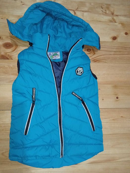 Куртка детская, на весну, без рукавов