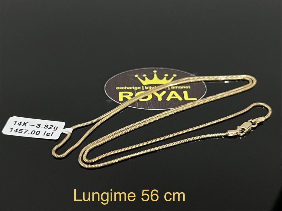 Bijuteria Royal CB: Lant aur 14k barbatesc 3,32gr