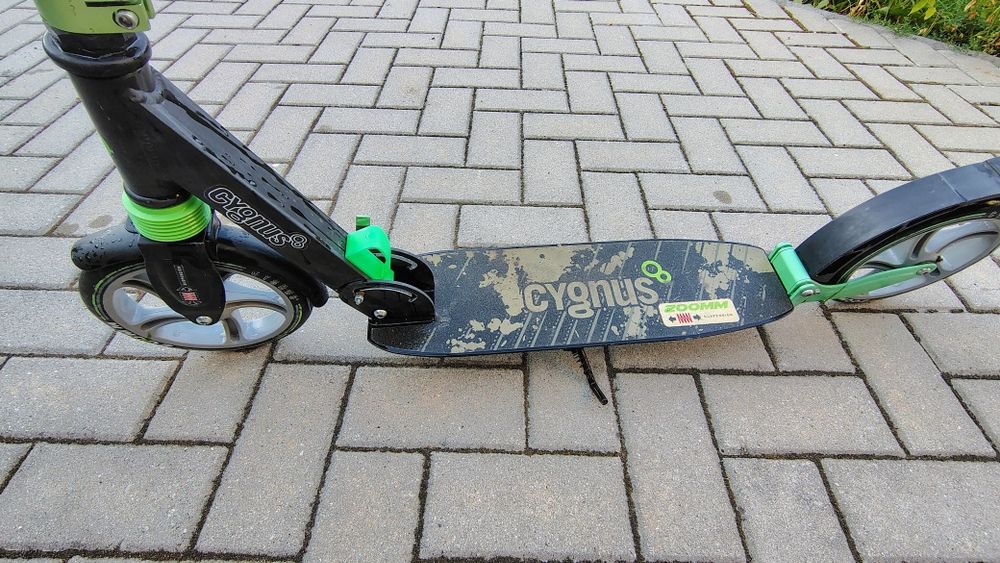 Trotineta Cygnus suspension