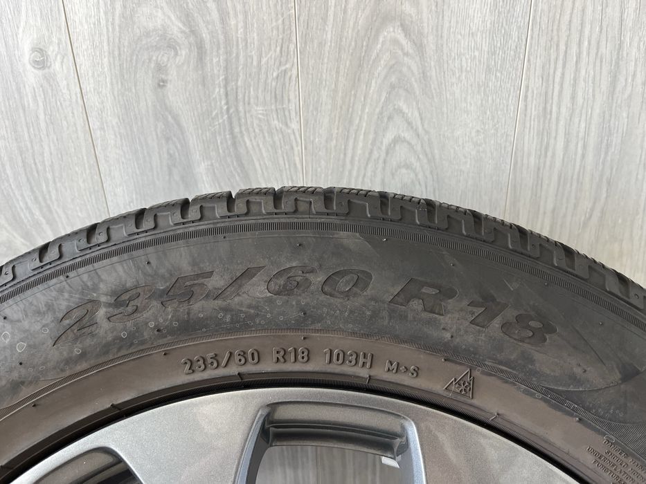 Оригинални джанти 18 цола 5х112 за Мерцедес ГЛЦ X253/C253 със зимни гуми 235/60/18