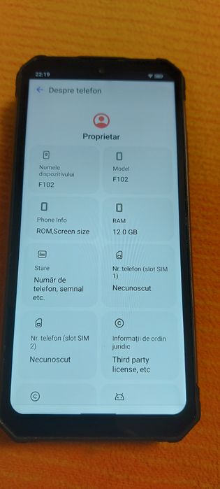 Schimb cu cereale/vând Fossibot f 102 stare foarte bună de funcționar