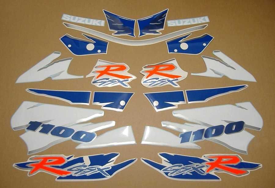 Стикери Сузуки 1100 GSXR 1992-1995г. Suzuki ГСXР лепенки графики 1100W