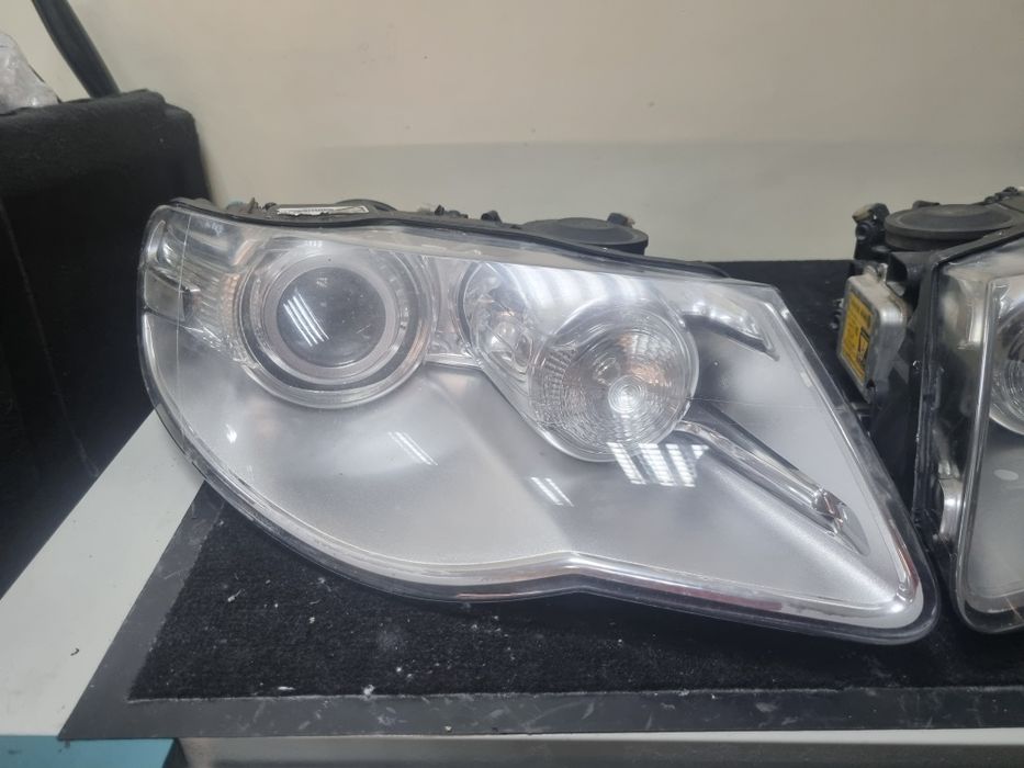 РЕЦИКЛИРАНЕ на фарове VW Tuareg remont reciklirane