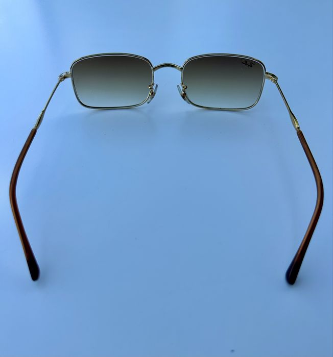 Ray Ban RB3746 Arista Gold G-15/Recrangle/Оригинални/Made in Italy