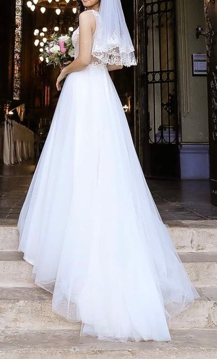 Rochie de mireasa marimea 36/S in stare foarte buna