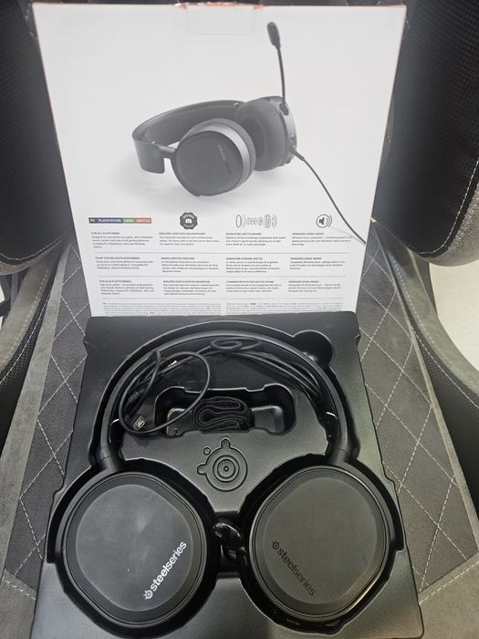 Наушники SteelSeries Arctis 3/ құлаққаптар SteelSeries Arctis 3(б/у)
