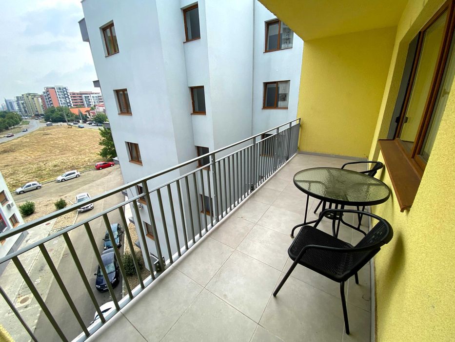 Inchiriez apartament 2cam 63mp,terasa 8mp,loc parcare subsol in bloc nou Torontalului
