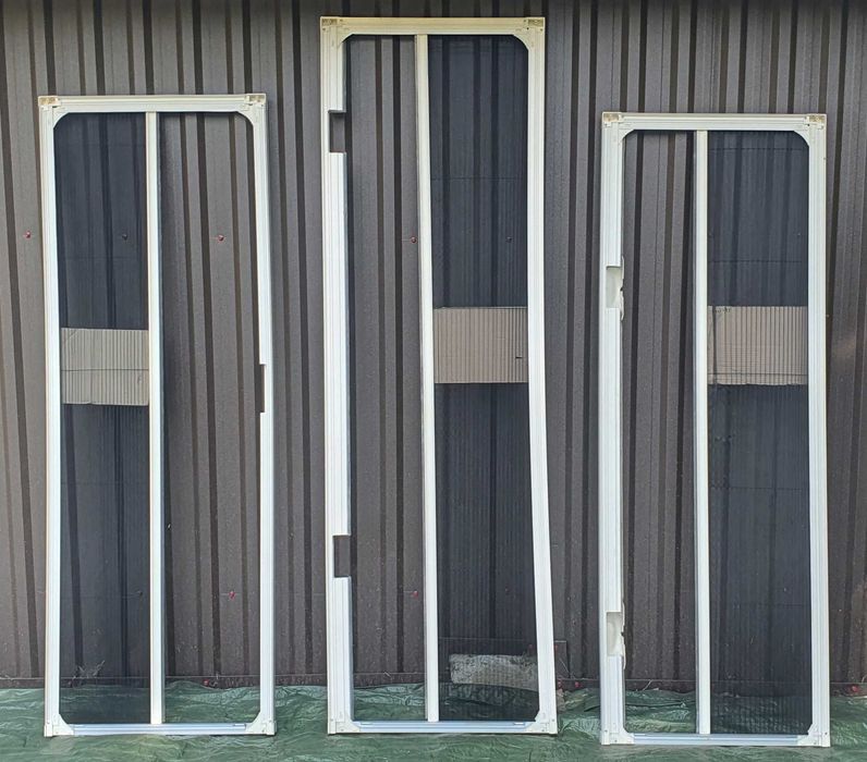 3 cadre cu plasa antiinsecte pentru usa rulota, autorulota,cabana, etc