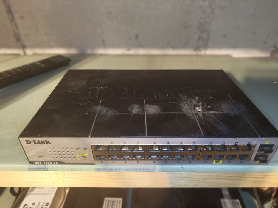 Switch 24 port gigabit 2 SFP D-Link DGS-1100-26
