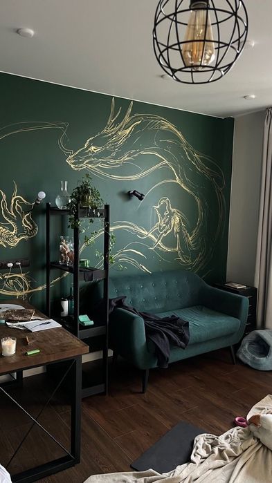 Художественная роспись стен Рисунки на стене Картины Граффити