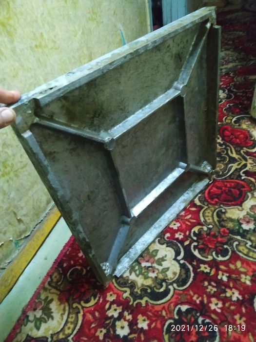 Алюминиевые блок. плитка.