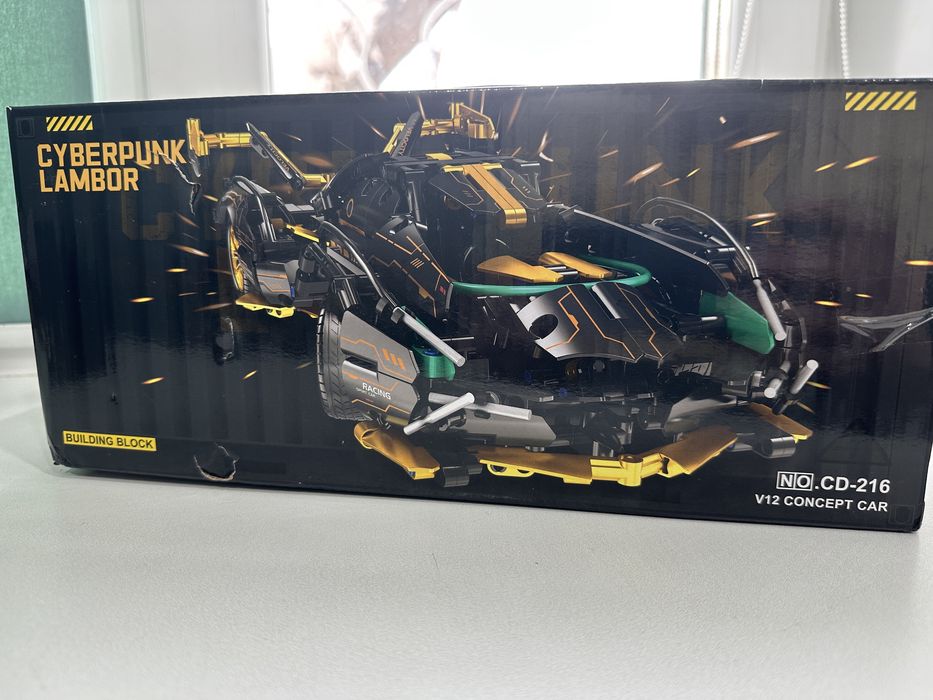 Машинка лего ламба новая