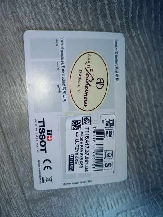 Tissot moto GP cronograf