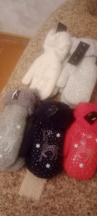 Варежки. Перчатки. Новые. Недорого