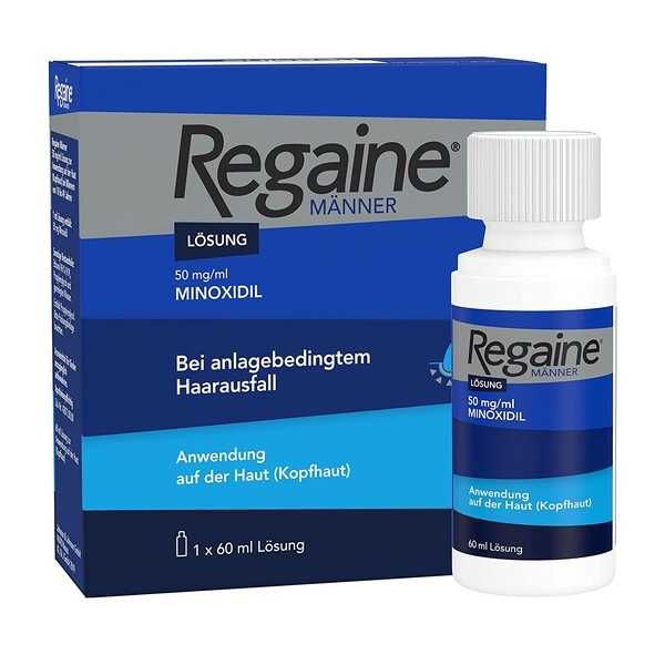 Minoxidil Regaine 5%, 1 Luna Aplicare (Pipeta inclusa)