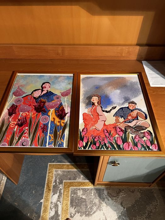 Книжная  полка и шкафчик