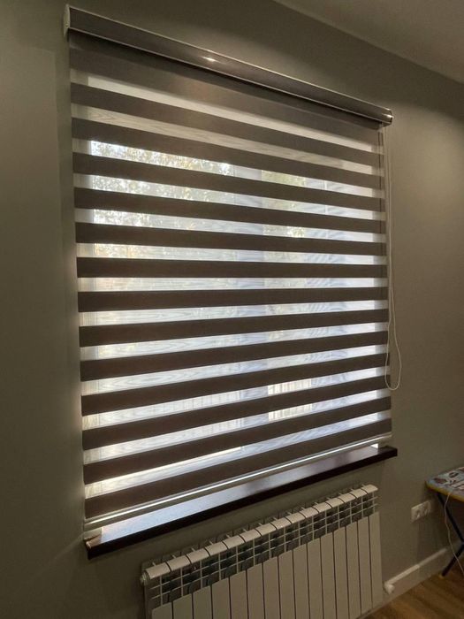 Ролл Шторы День Ночь Жалюзи