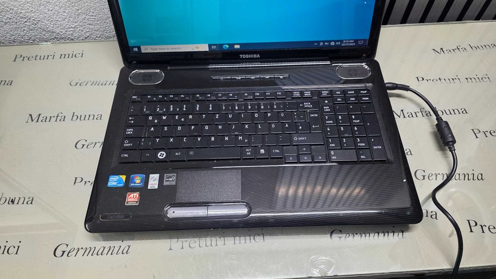 Laptop core i5 - Toshiba Satellite L555 - functional - instalat
