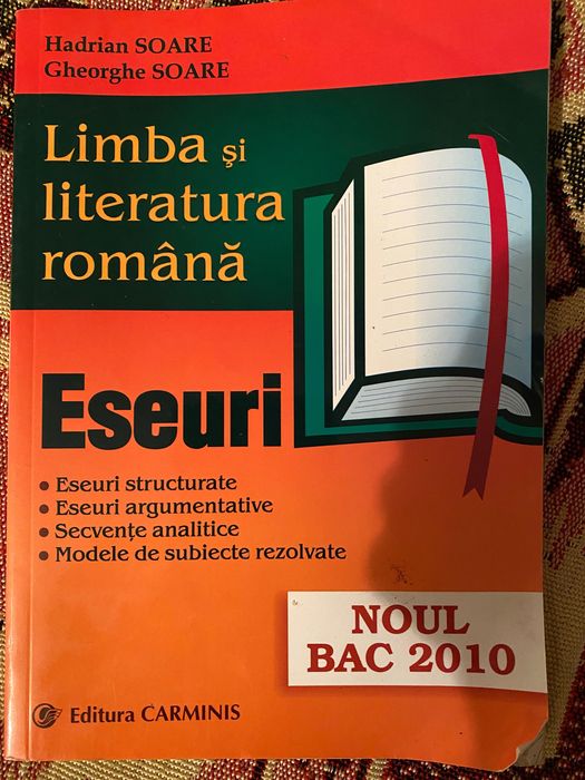 Vând carti Bac romana-istorie/ Admitere medicina/ engleza