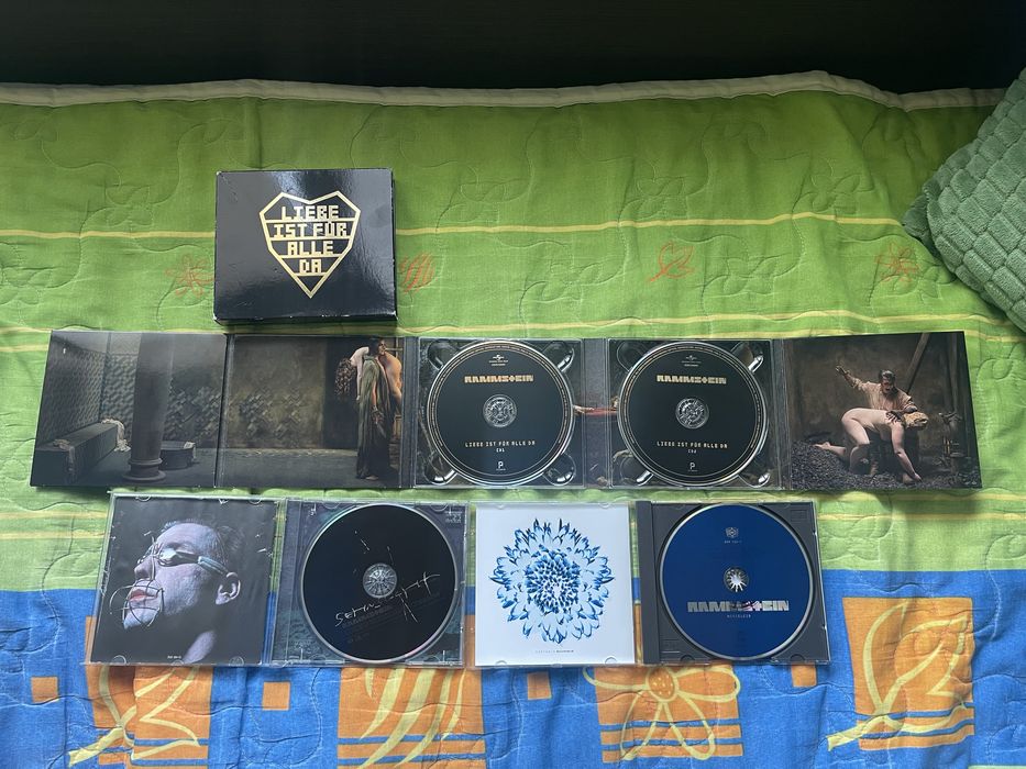 RAMMSTEIN Рамщайн Оригинални Немски дискове сд cd