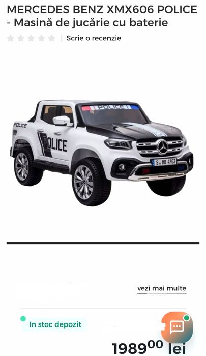 Masina de jucarie cu baterie 4x4