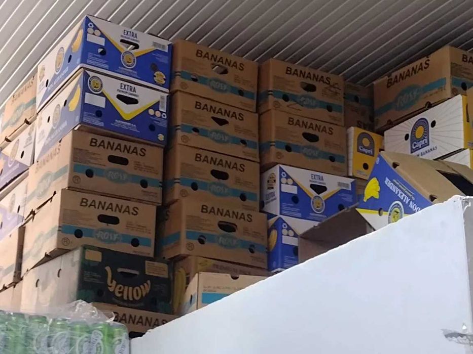 Cutii de banane din carton, rezistente – ideale pentru depozitare