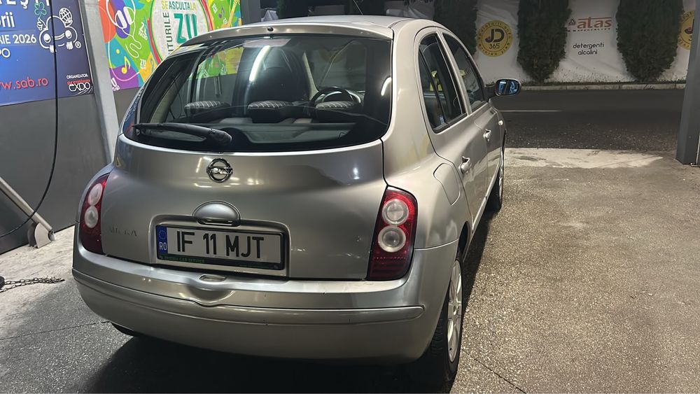 Nissan Micra 2006 1.4 L benzina 88 cp euro 4 distributie lant automata schimba perfect kilometri absolut reali functioneaza impecabil