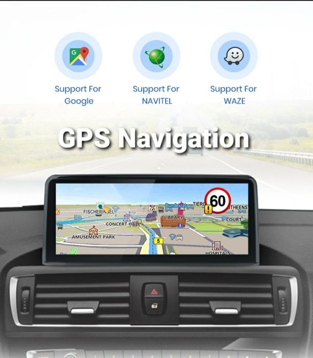 Navigatie Android dedicata BMW Serie 1,2,3,4 F20,F21, F30,F31, F32,F33