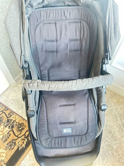 Бебешка количка с трансформираща се седалка 3в1 KikkaBoo Gianni, Black