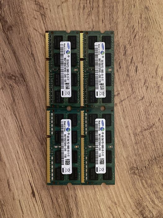 DDR3 SO-DIMM 2Rx8 PC3 10600S Samsung 2/4GB
