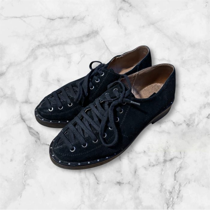 Mocasini negri piele întoarsă