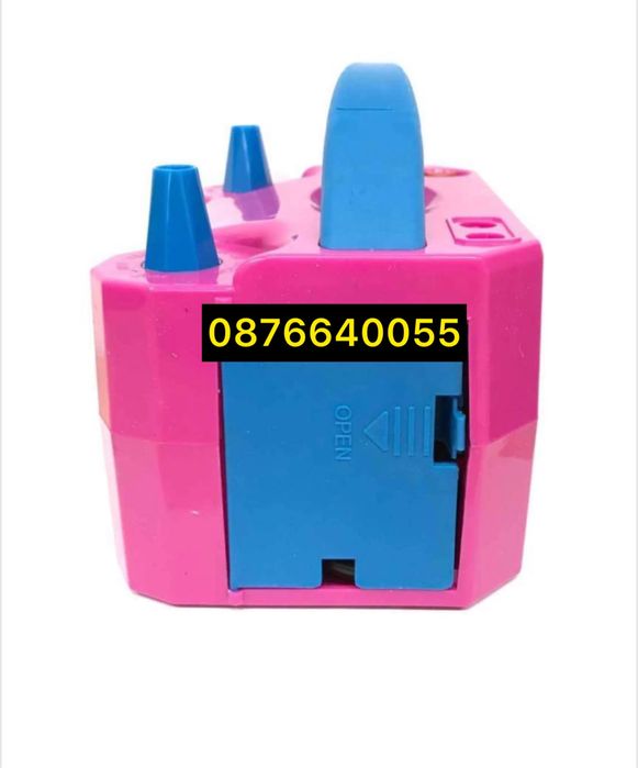 Електрическа помпа за балони преносима за надуване на 2 балоНА