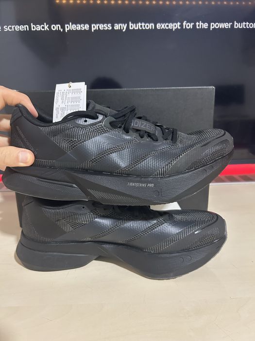 Adidas Adizero Boston 13 Full Black - (Rulati doar 38km) - Marimea 41 1/3