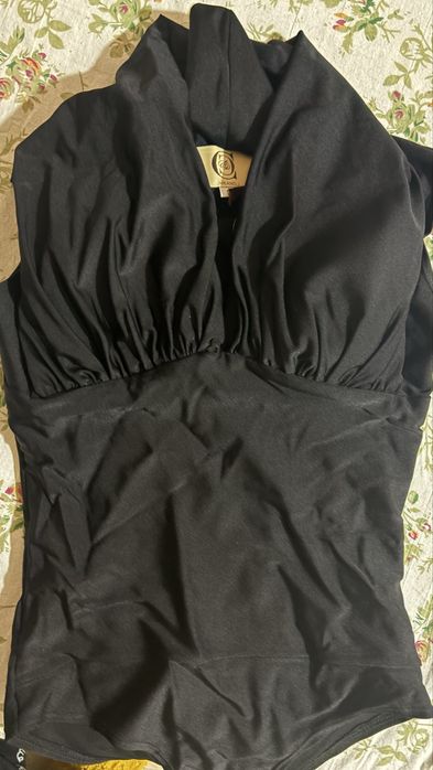 Боди, черный, S