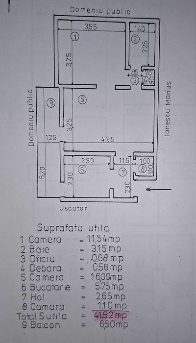 Vand apartament 2 camere, ultracentral
