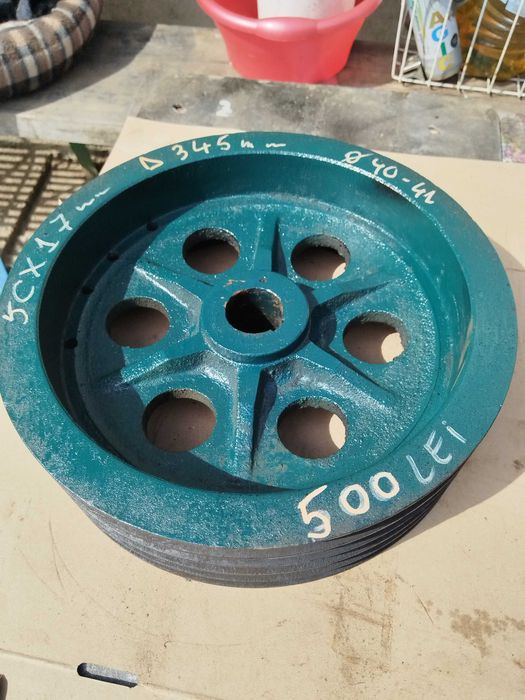 Fulie cu 5 curele de 17 mm